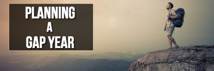 How to plan a gap year